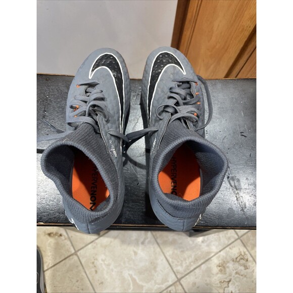 Nike Mens  HyperVenom Phantom 3 Soccer Cleats Size 7 Orange/Grey - Picture 5 of 5